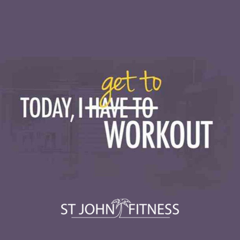 A poster that says get to today i have to workout