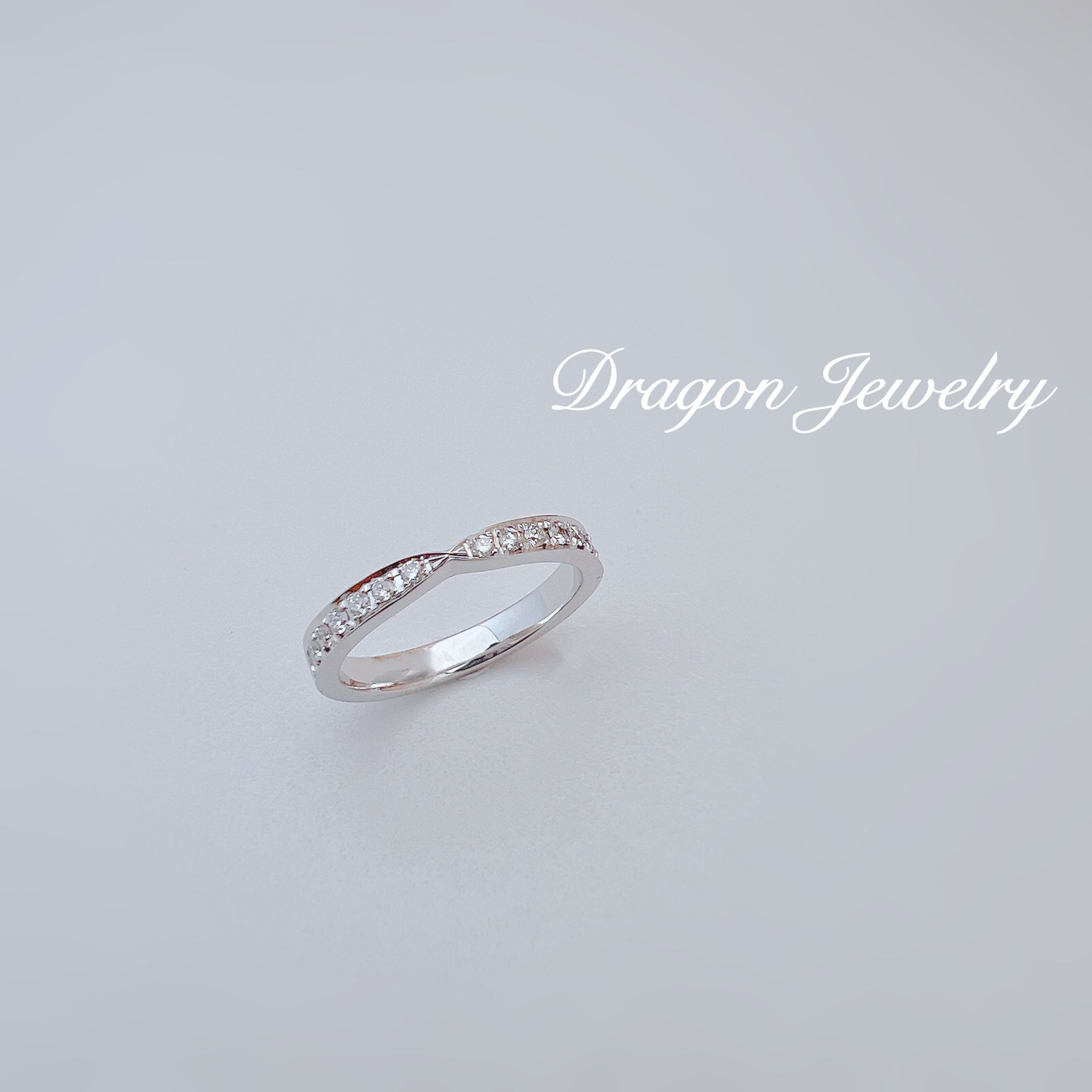 心連心鑽石線戒