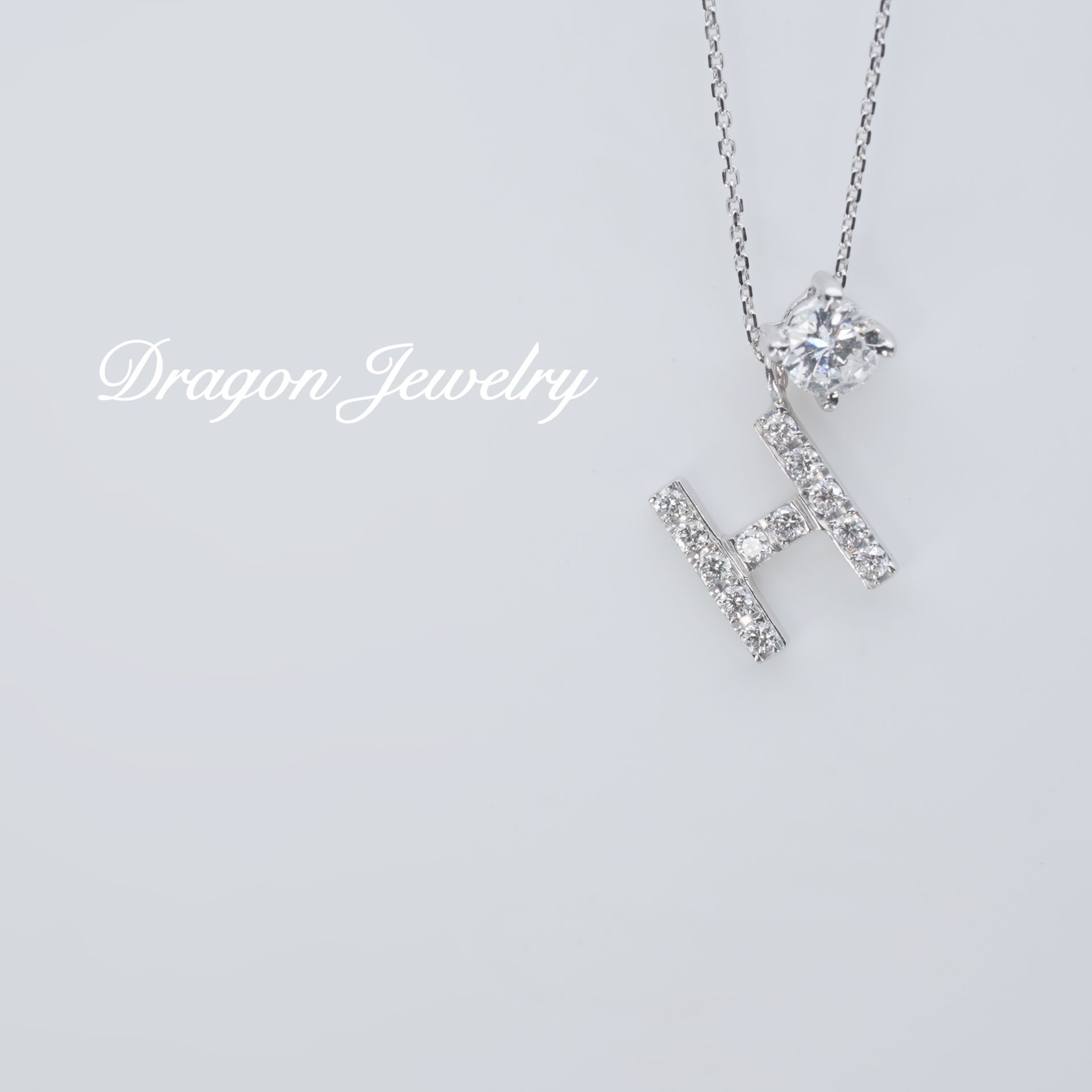 最美幸運符，客製誕生石+字母項鍊