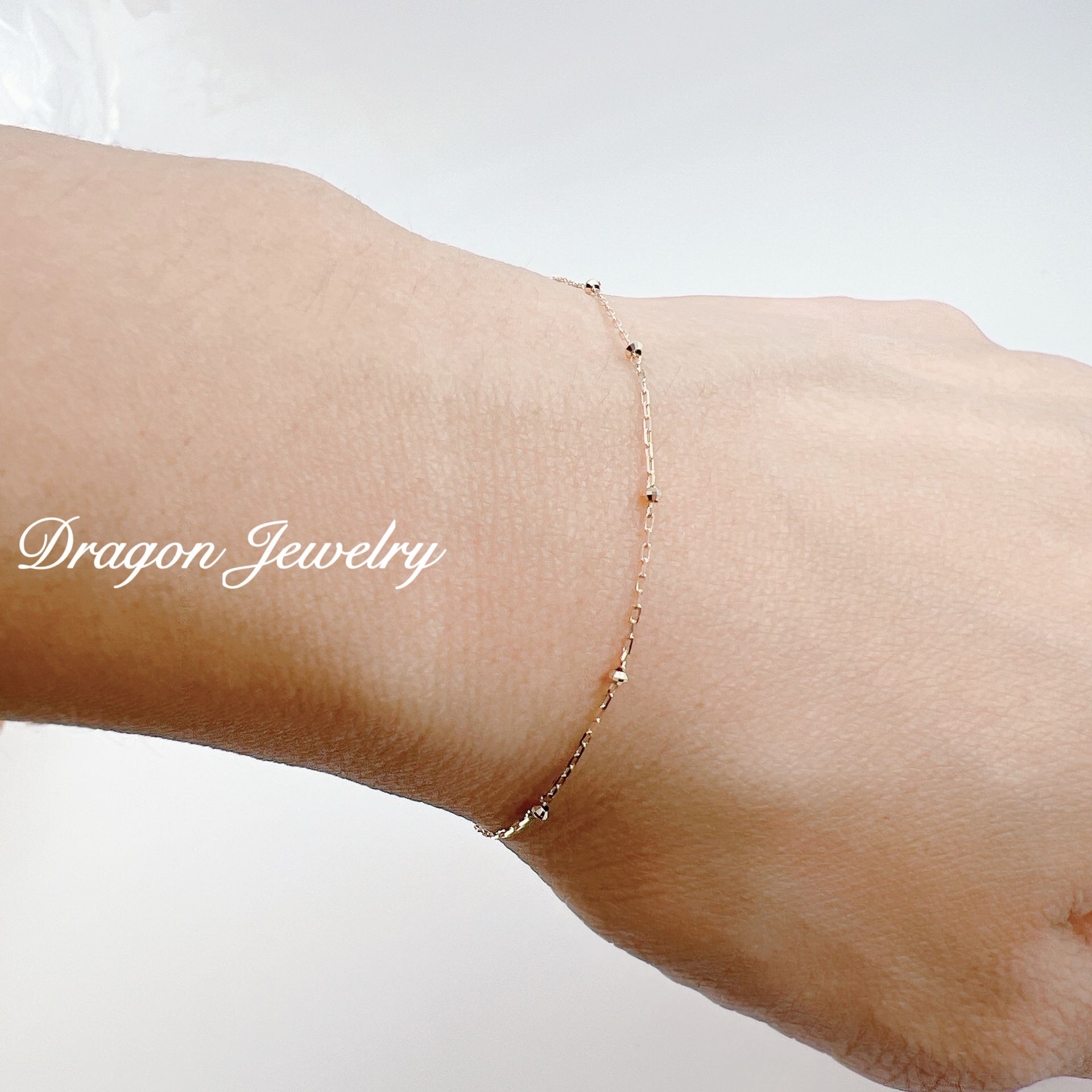 日本工藝・K10  微光手鍊