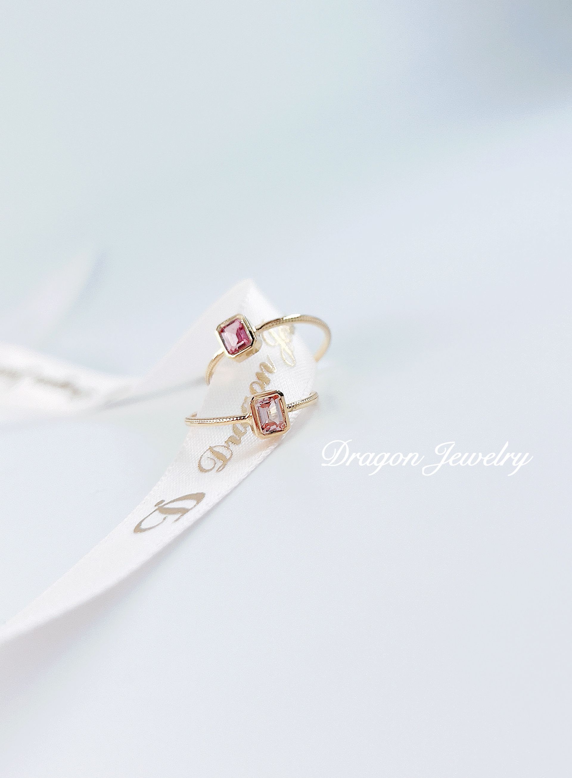 粉紅剛玉戒指｜柔美與堅毅的光芒