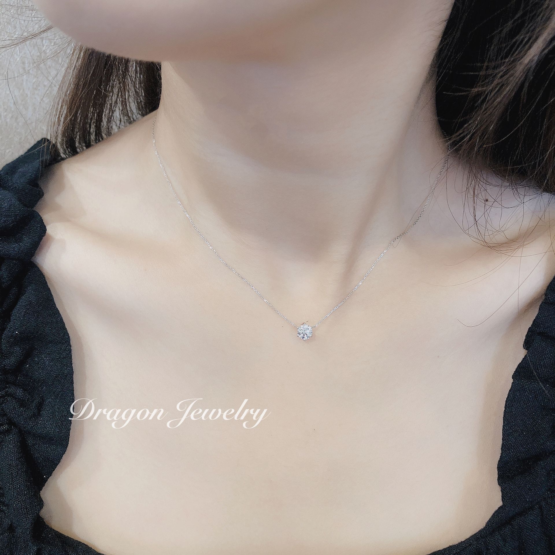 天然真鑽繁星項鍊