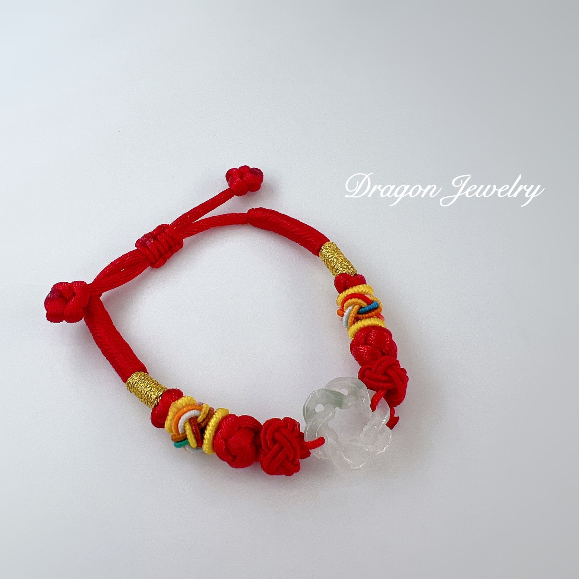 花開富貴翡翠手繩