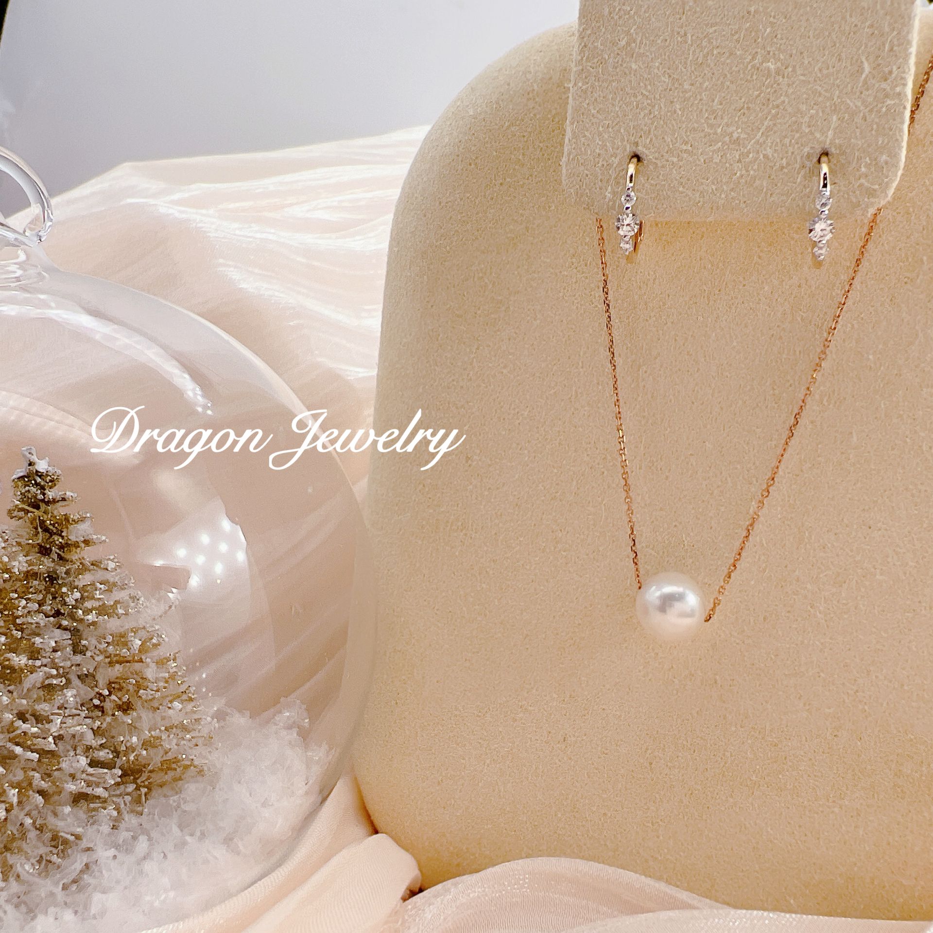 日本AKOYA天女珍珠K金項鍊