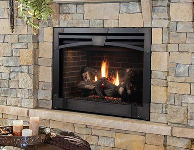 Altair DLX Direct Vent Fireplace by Astria