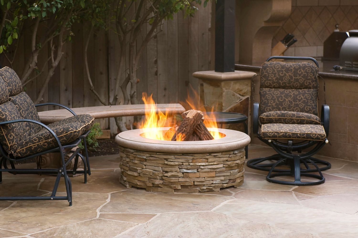 American Fyre Designs Contractors Model Fire Pit