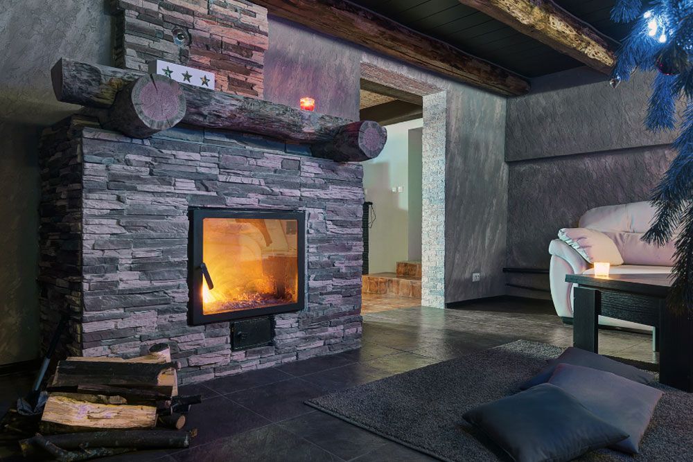 An Indoor Fireplace In Nashville, TN