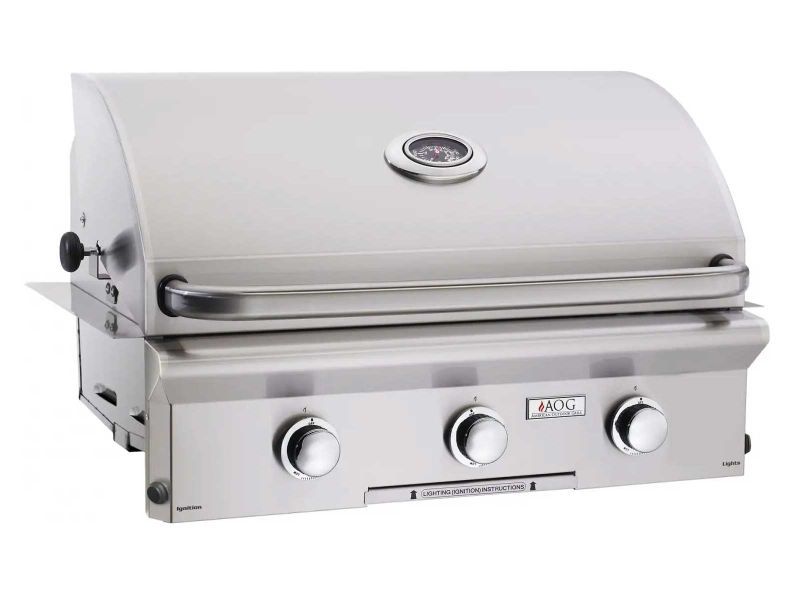 AOG L Series 30" 3-Burner Built-In Gas Grill