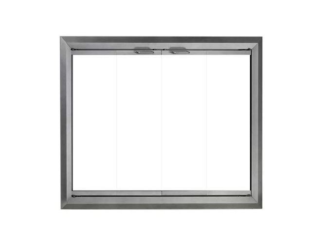 Apex Masonry Glass Fireplace Door