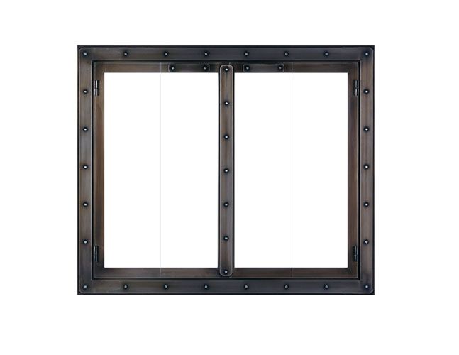 Black Rock ZC Fireplace Door