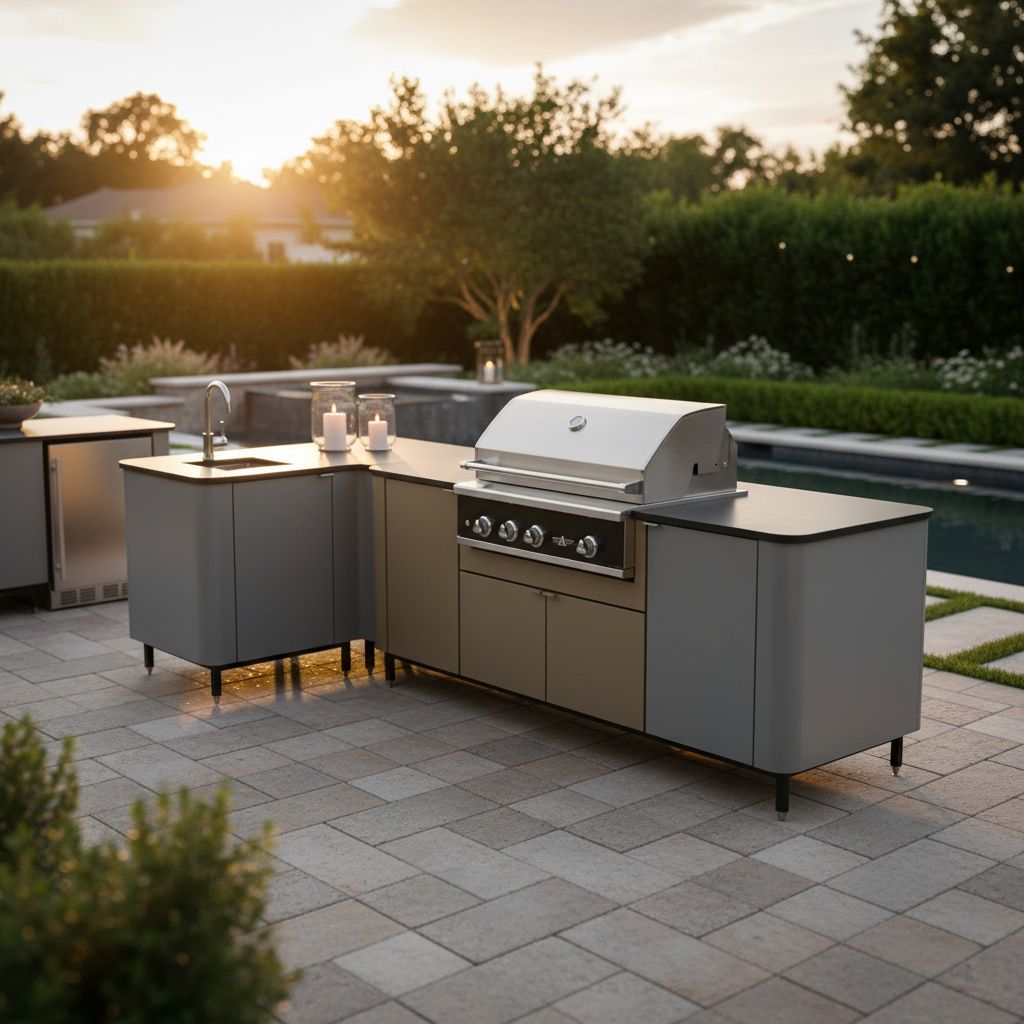 Elegant Challenger Designs Cascade outdoor kitchen