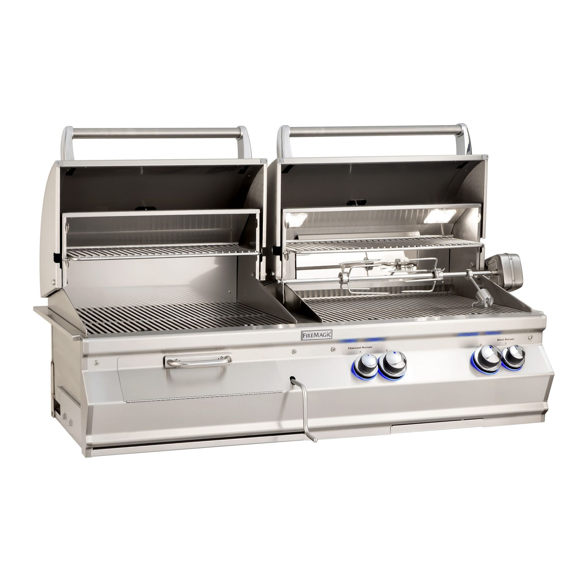 Fire Magic a830i Combo Grill Built-In