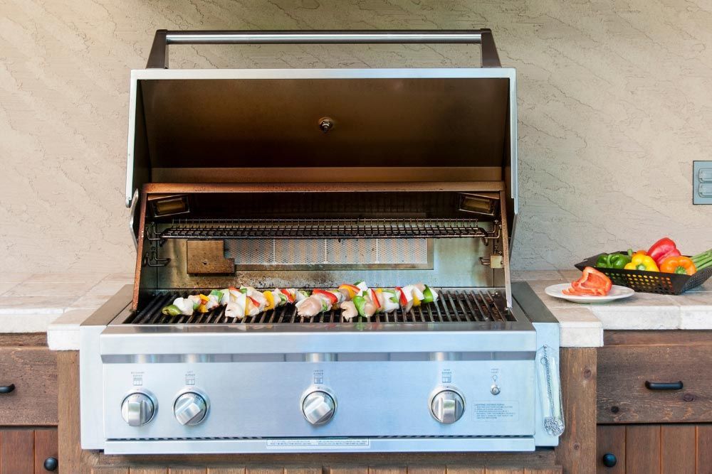 Grilling Food Outside In Nashville, TN