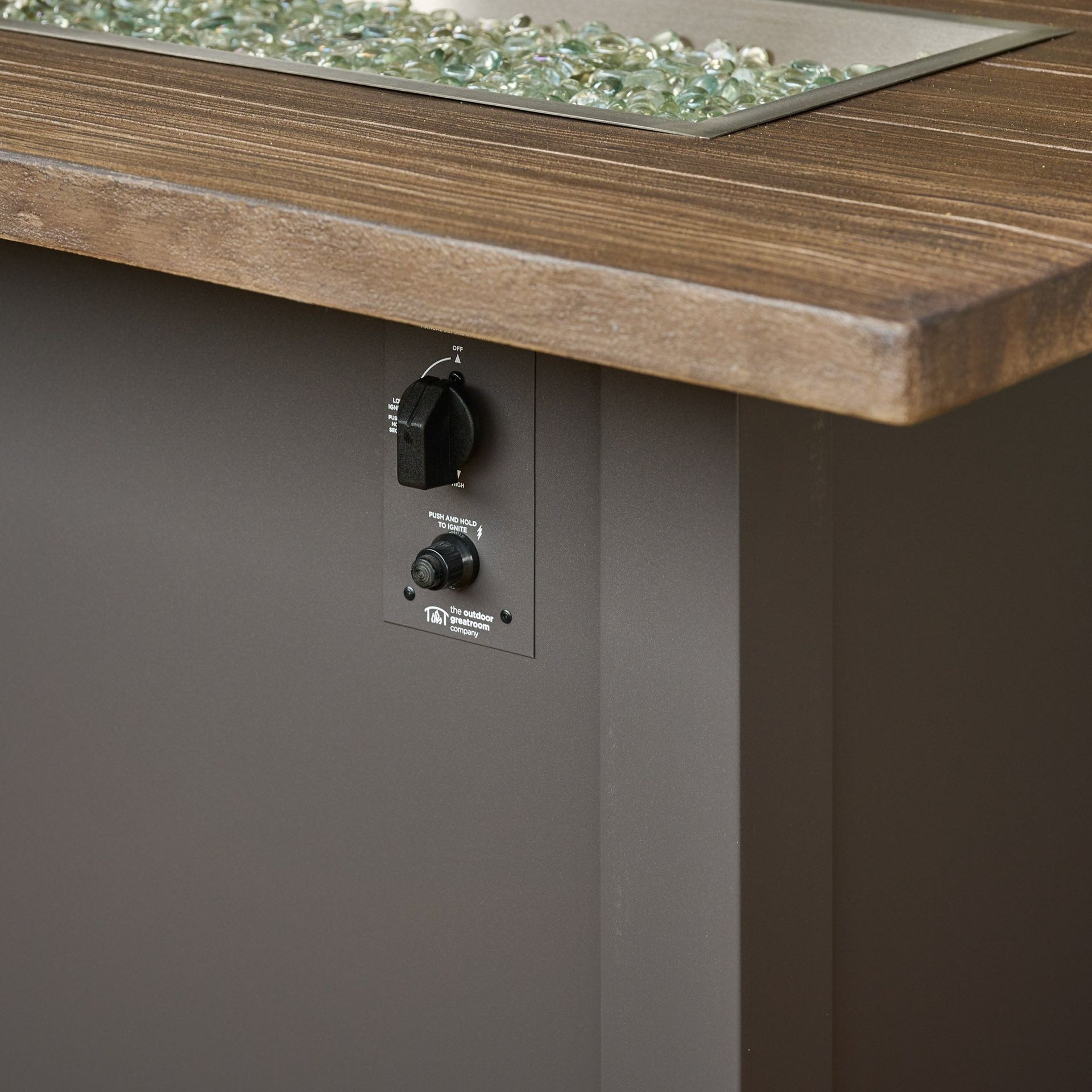 Havenwood Linear Gas Fire Pit Table Knob