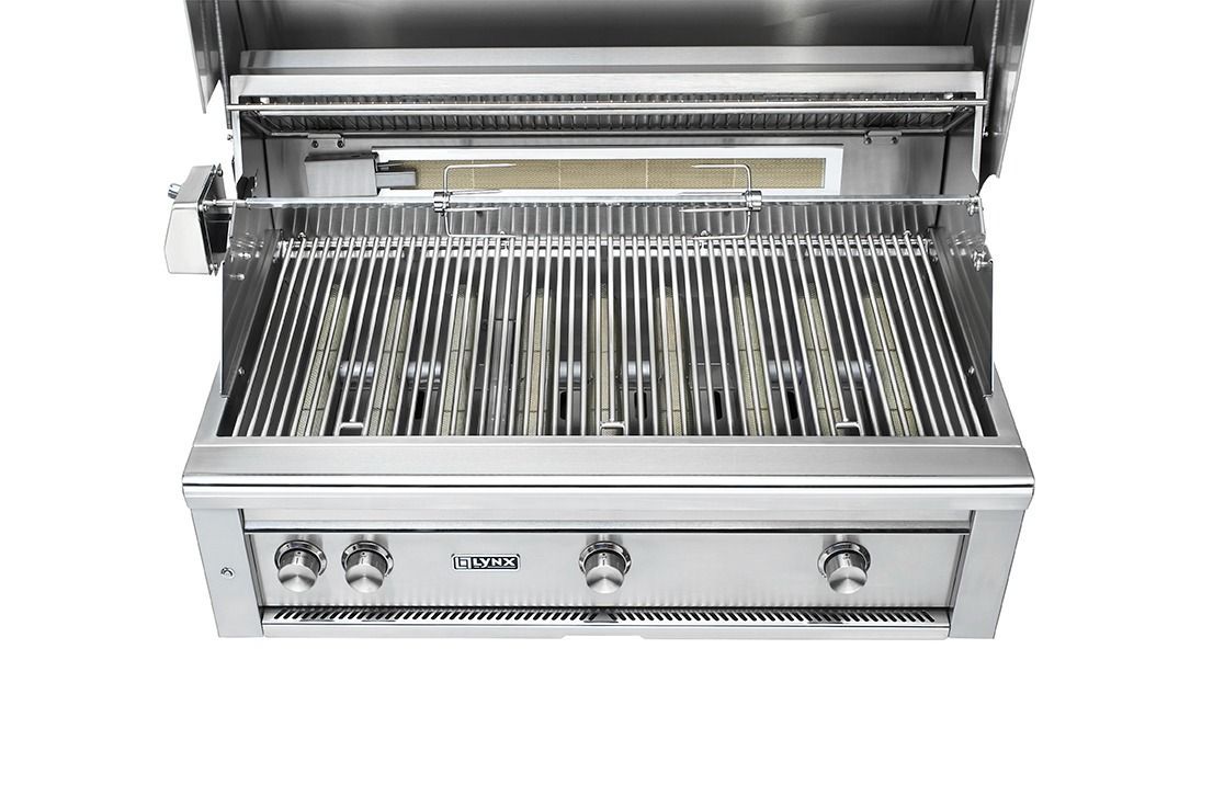 Lynx Professional 42" Built-In Grill With All Trident Infrared Burners And Rotisserie