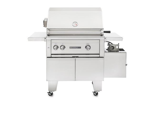 Lynx Sedona 30″ Gas Grill w/ 2 Stainless Steel Burners & Rotisserie, L500Fr