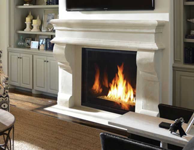 Montebello DLXCD Direct Vent Gas Fireplace by Astria