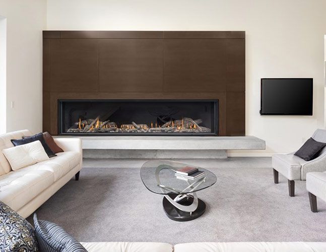 Montigo Distinction D7215 Single-Sided Linear Gas Fireplace