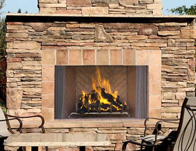 Oracle Outdoor Wood-Burning Fireplace by Astria