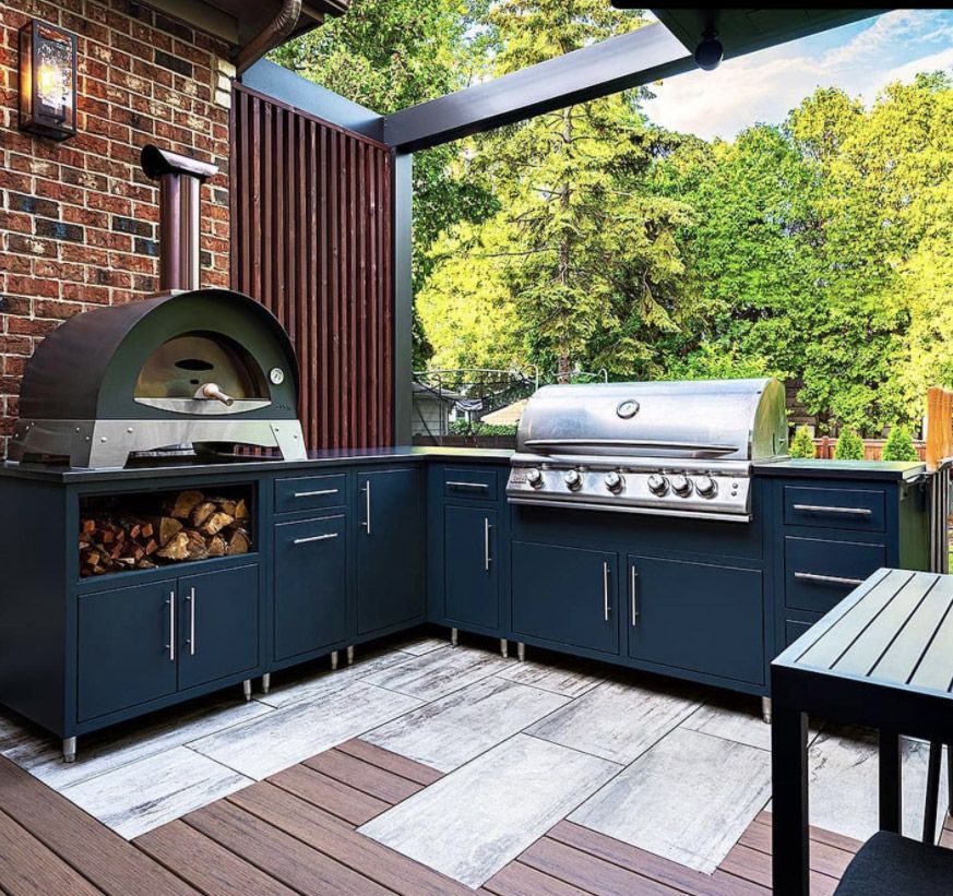 Outdoor Kitchen Cabinets by Challenger Designs in Jacksonville, FL
