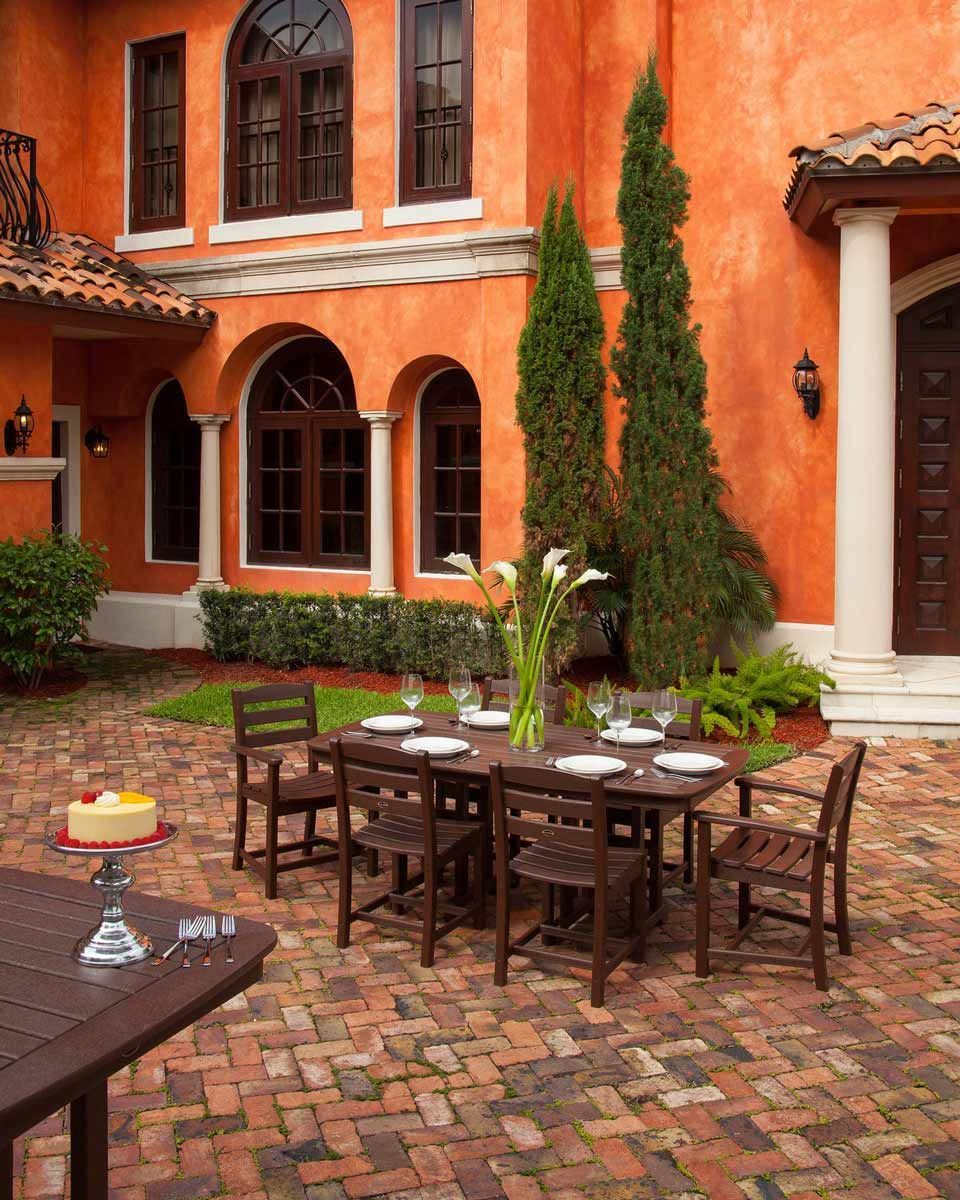 Polywood La Casa Cafe 7-Piece Dining Set