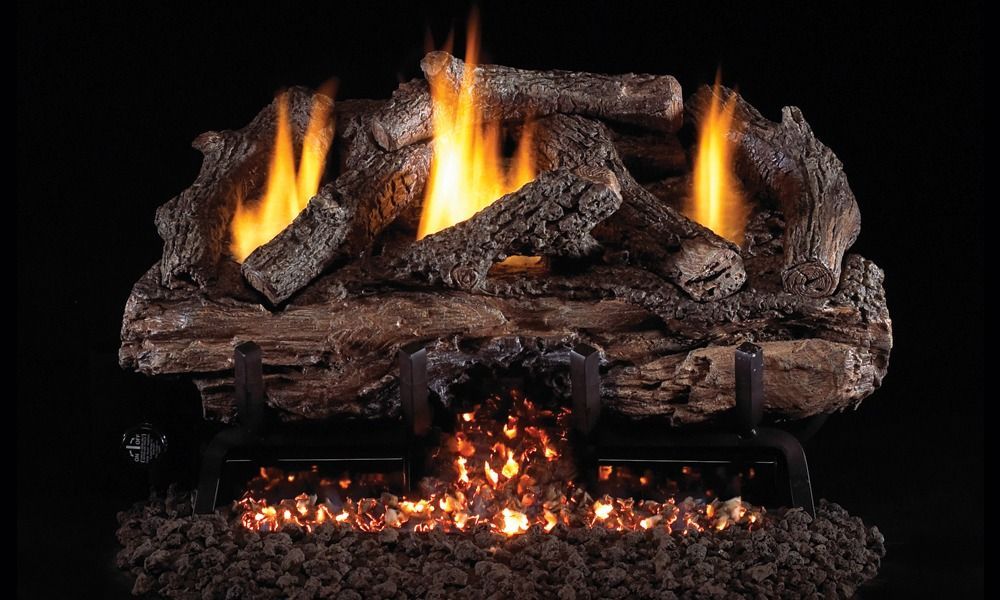 Real Fyre Charred Age Split Vent Free Gas Log