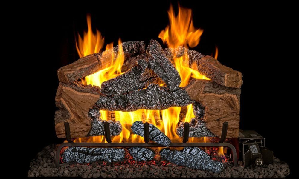 Real Fyre Charred Cinder Split