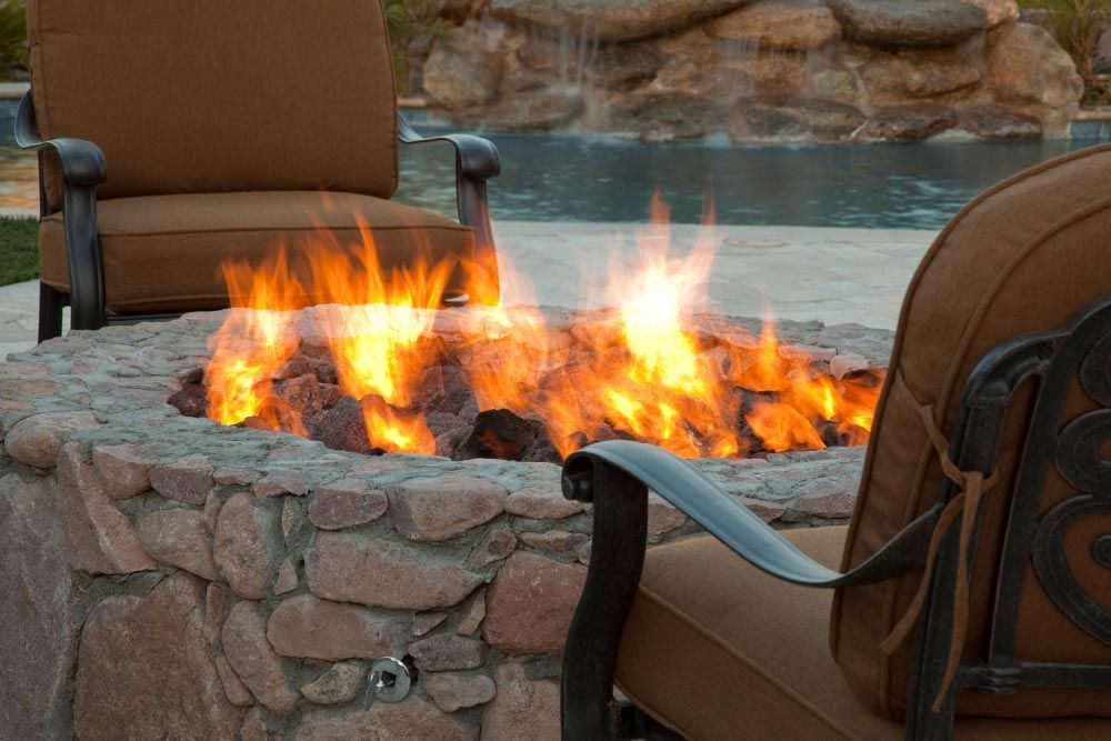 Round Outdoor Firepit In Nashville, TN