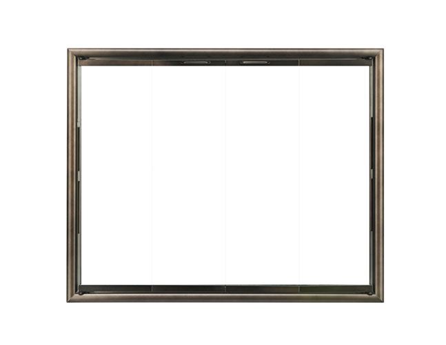 Silhouette ZC Fireplace Door