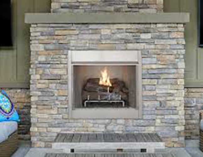 Starlite Outdoor Vent-Free Fireplace by Astria