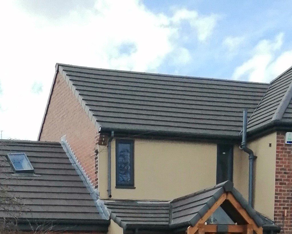 Picture of a new roof installed by Roofers Glasgow