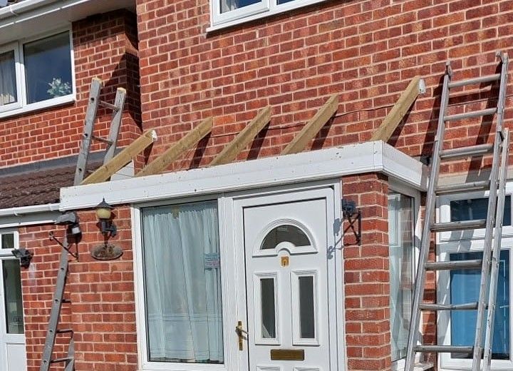 A picture of a pitched roof installation on Leith Steet in Glasgow by Pro Roofers Glasgow