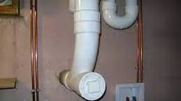 Sewage cleanout location