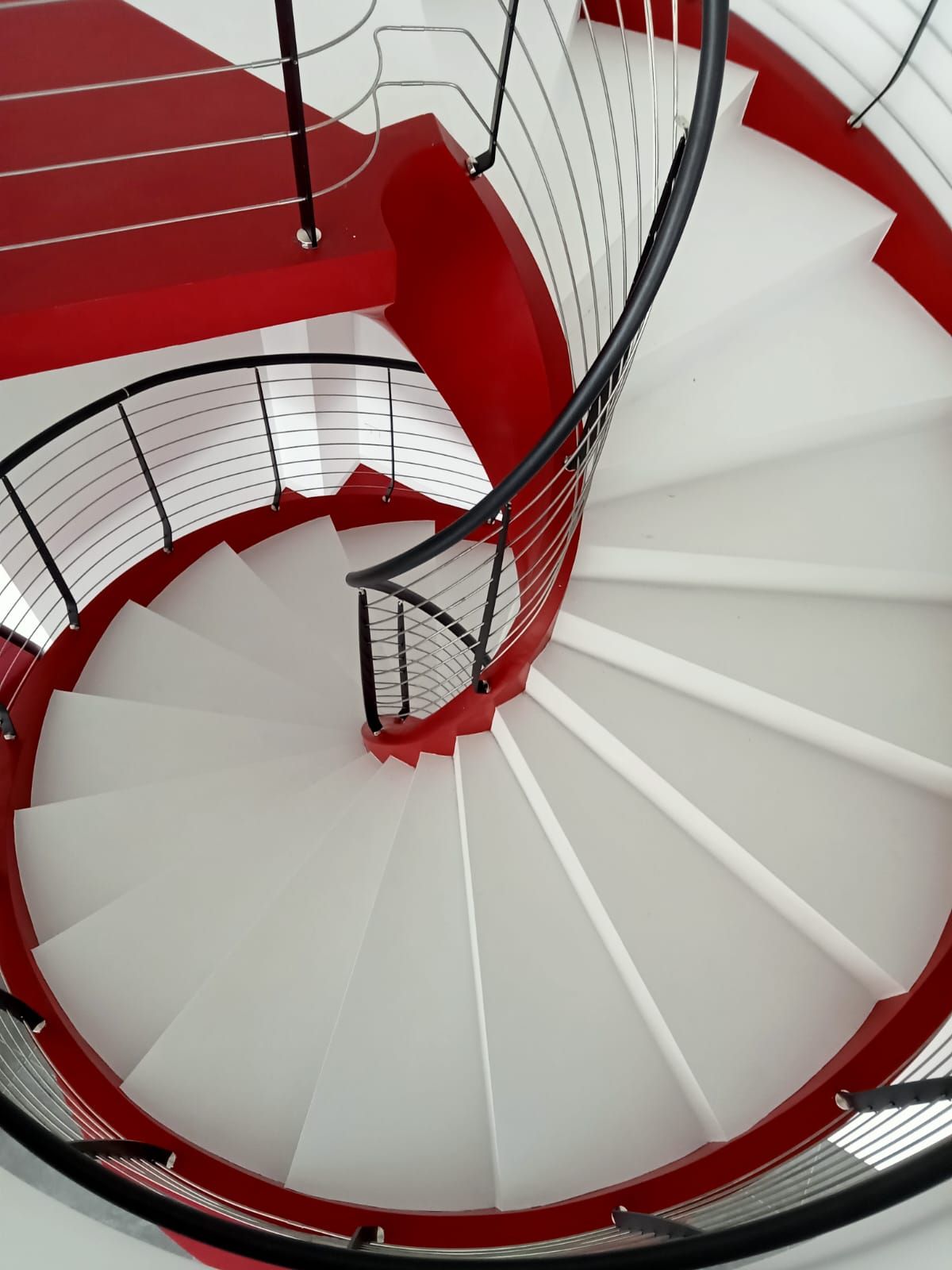 Scala elicoidale in cemento udine, Ringhiera in metallo Scale elicoidali in cemento a San Mauro di Saline