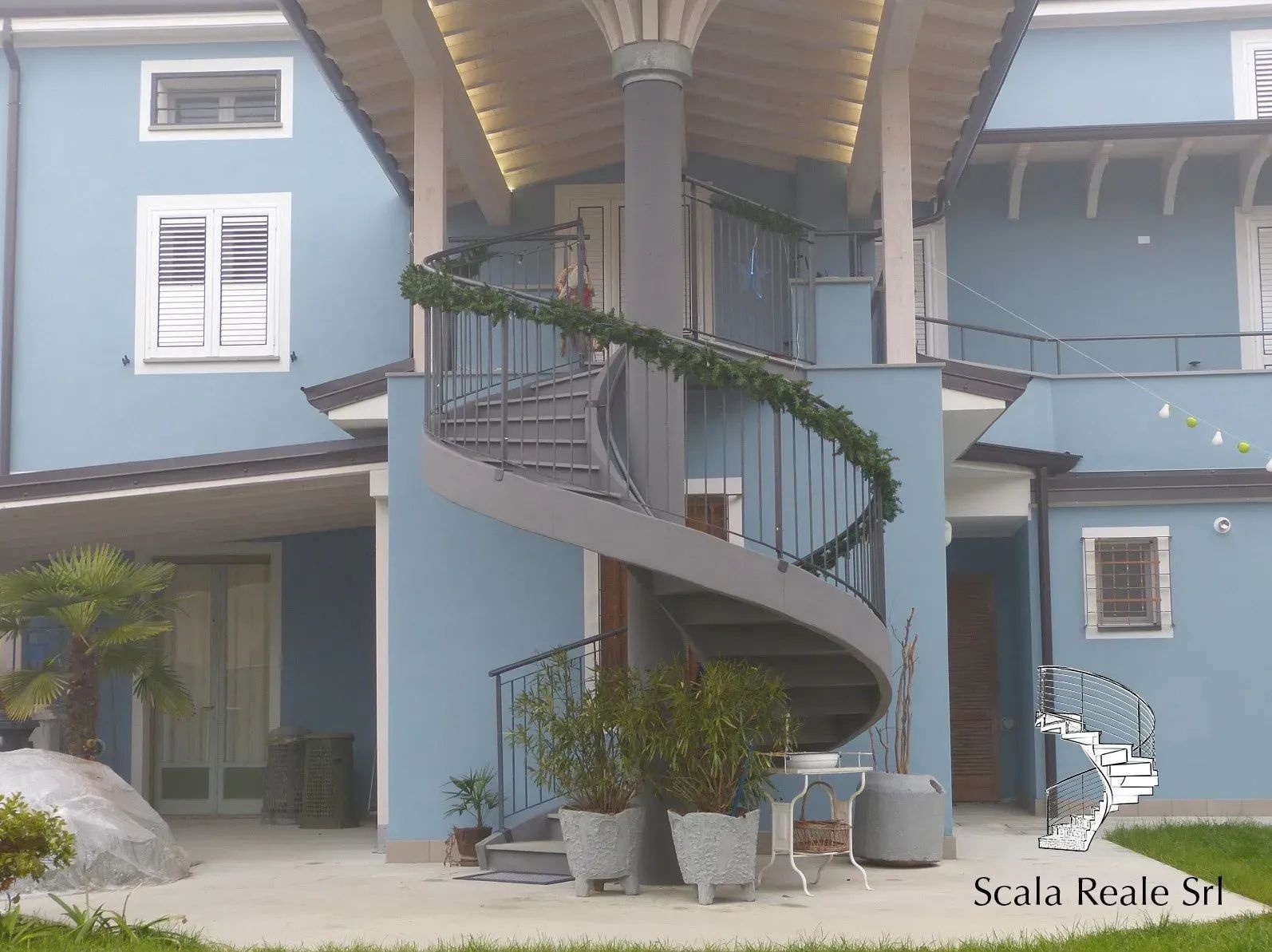 scala elicoidale milano