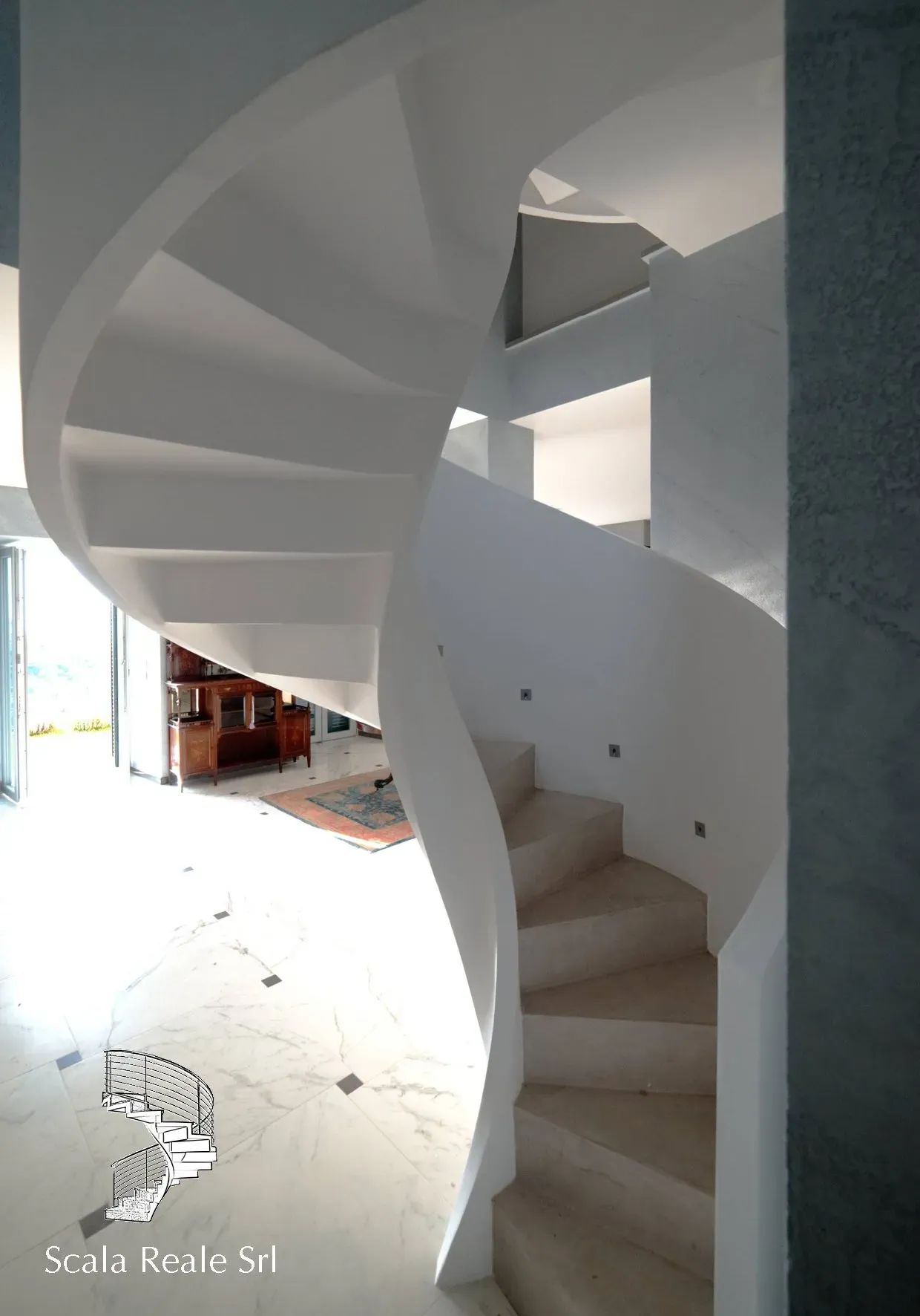 scala elicoidale parma