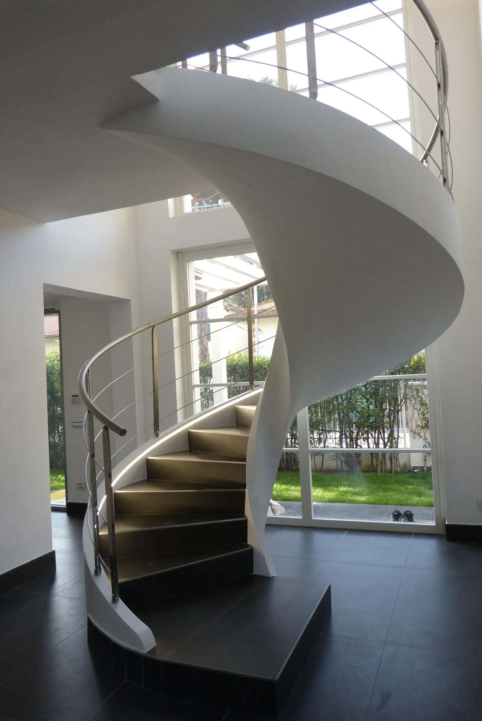 scala elicoidale parma