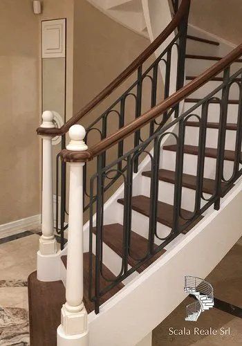 scala in legno a chiocciola bergamo