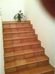 Terracotta steps