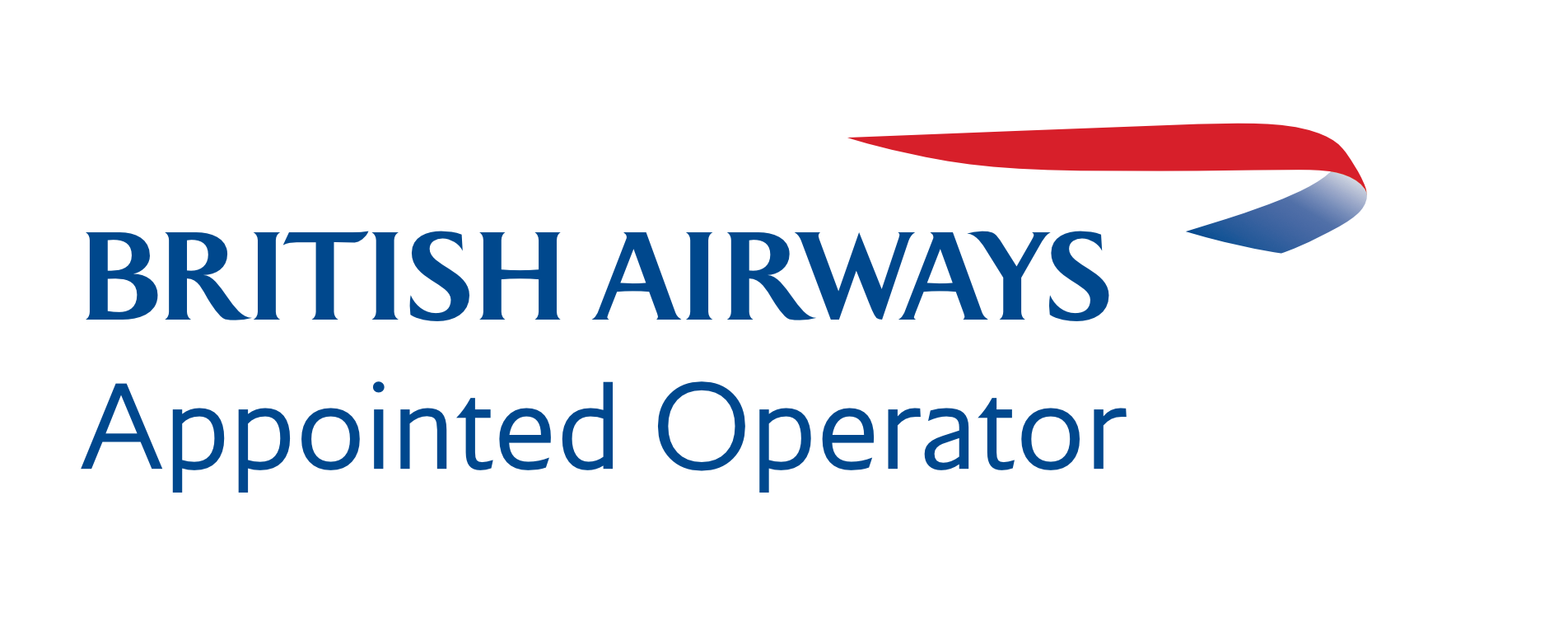 The logo for british airways is shown on a white background.