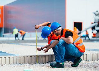 Quality Inspectors at Construction Site — Tulsa, OK — Spencer Concrete & Excavation LLC