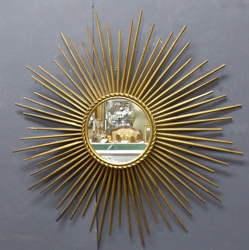 Old Sunburst Mirror
