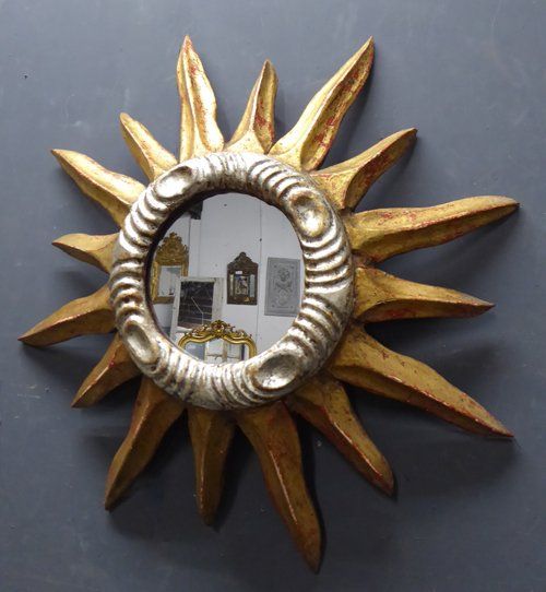 Old Sunburst Mirror