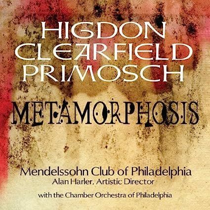 A cd cover for hisdon clearfield primosch 's metamorphosis