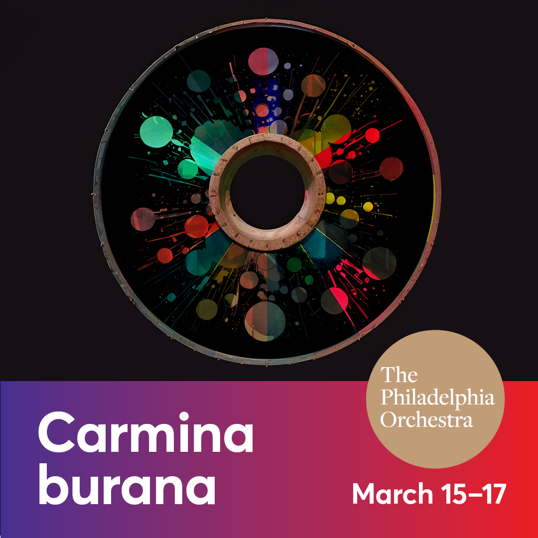 An advertisement for the carmina burana march 15-17