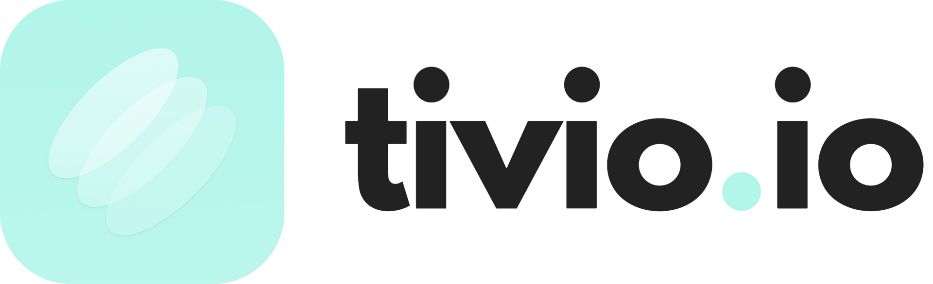 Logo with rounded square shape and 