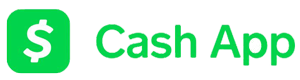 A green cash app logo with a dollar sign on it.