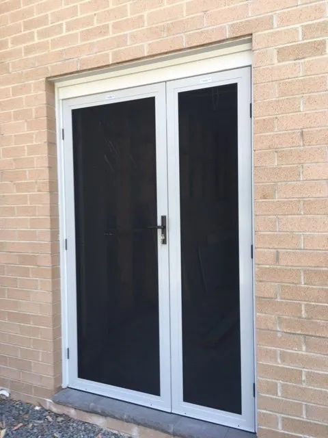 Black Door — Maitland, NSW — Maitland Security Doors & Shower Screen Centre