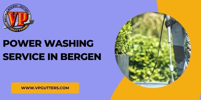power washing service in Bergen