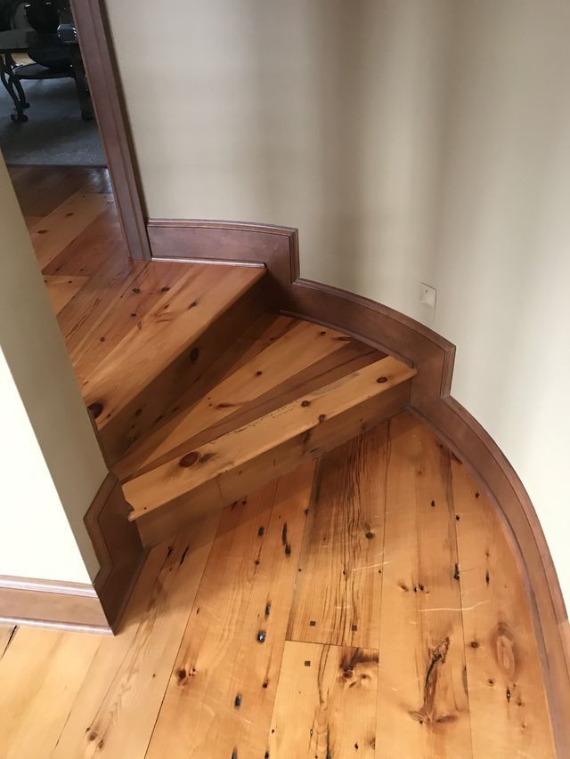 Beautiful Wood Stair Steps — Puyallup, WA — Blair & Son Floor Co.